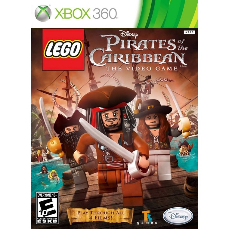 X-box 360 - Lego Piratas Do Caribe (l.t. 3.0)