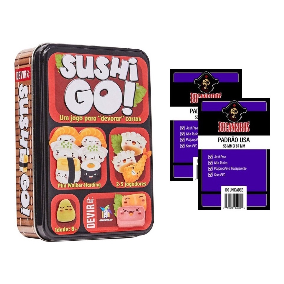 Sushi Go! - Jogos de Cartas - Compra na