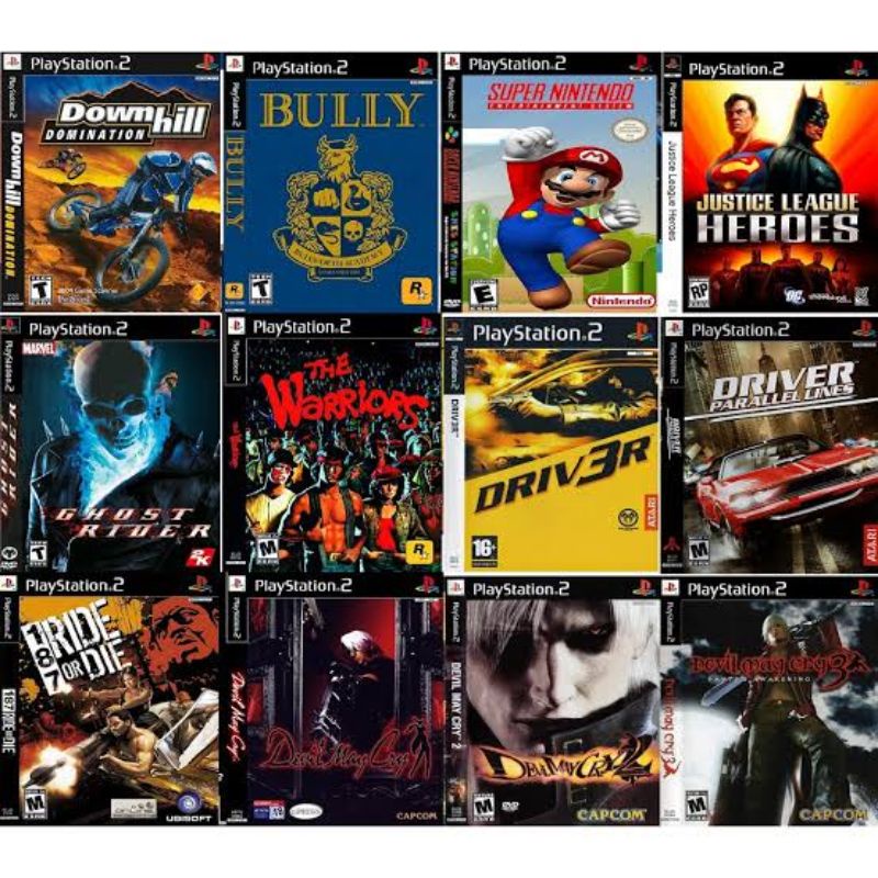 KIT 15 JOGOS PS2 - ENVIO IMEDIATO - JOGOS PS2 | Shopee Brasil