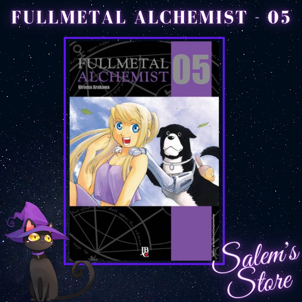 Reimpressão de “Fullmetal Alchemist” em pré-venda