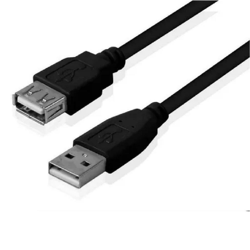Cabo Extensor Usb Macho Usb Femea 2 Metros | Shopee Brasil