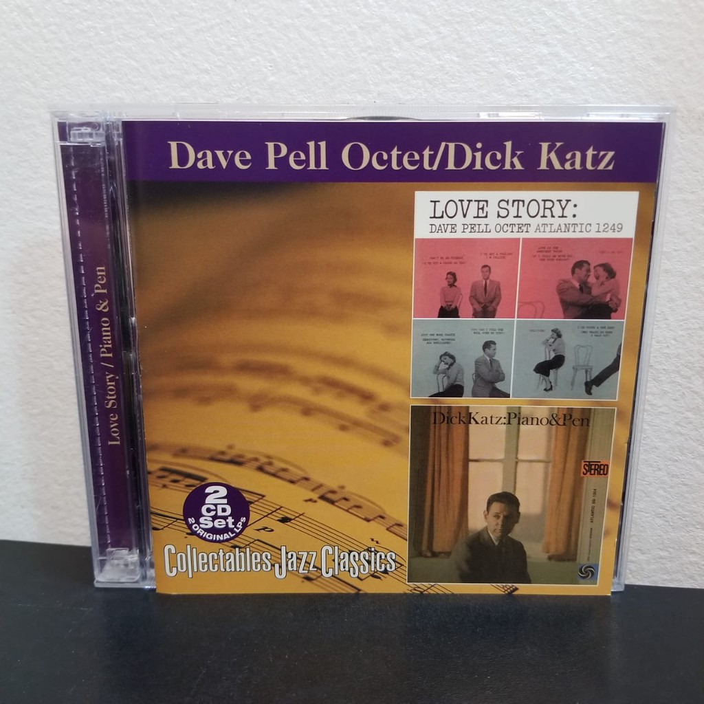 Cd Duplo Dave Pell Octet / Dick Katz - Love Story / Piano & Pen