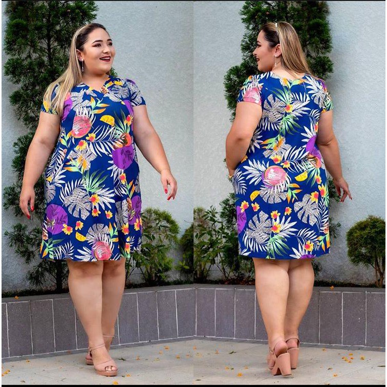 Vestido verão sale plus size