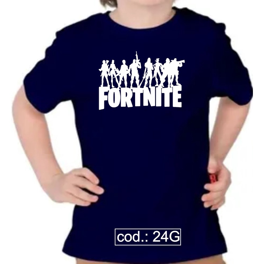 Camiseta Fortnite Masculino Estampado Adulto - Roupas - Aririú