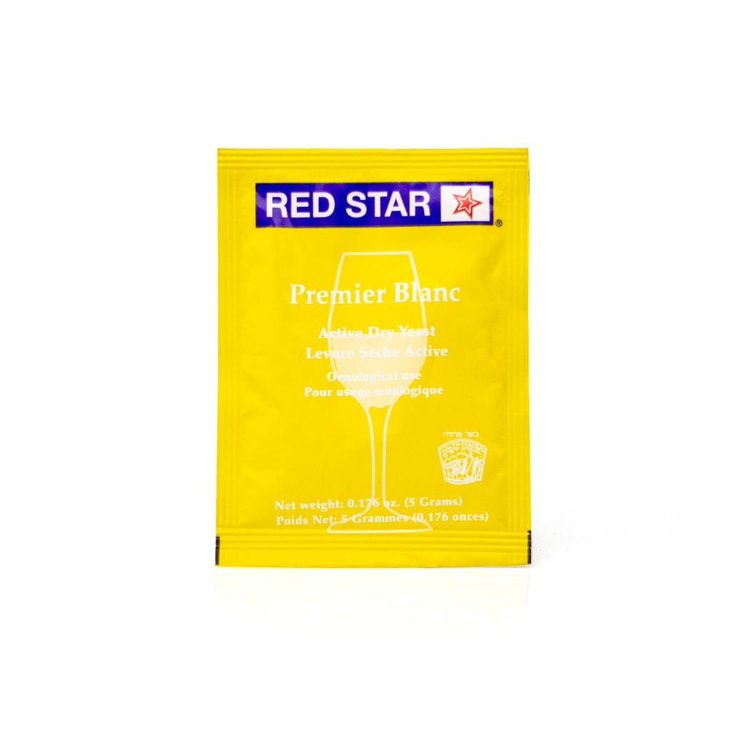 Fermento / Levedura Red Star - Premier Blanc - Pct 5gr