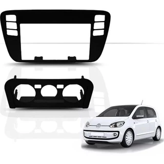 Moldura 2 Din Volks Up 2014 2015 2016 - Preta