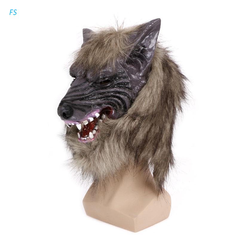 Máscara De Látex Lobisomem Lobo Halloween