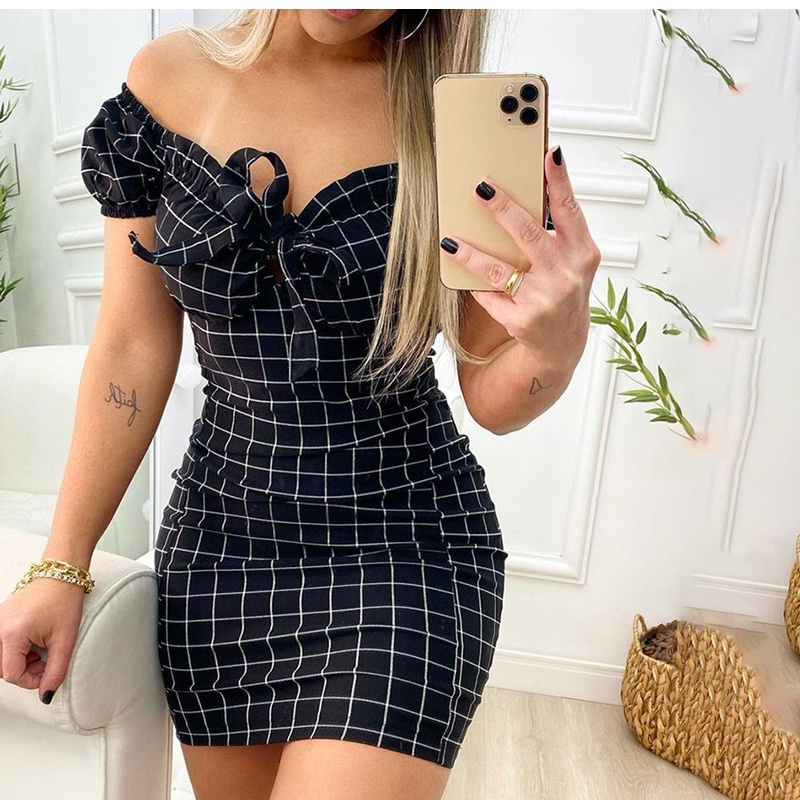 Vestido Xadrez em Oferta