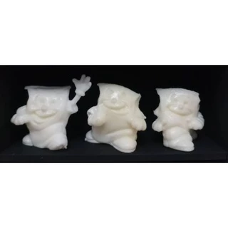 Lote com 3 Miniaturas Açúcar União Copa 1986