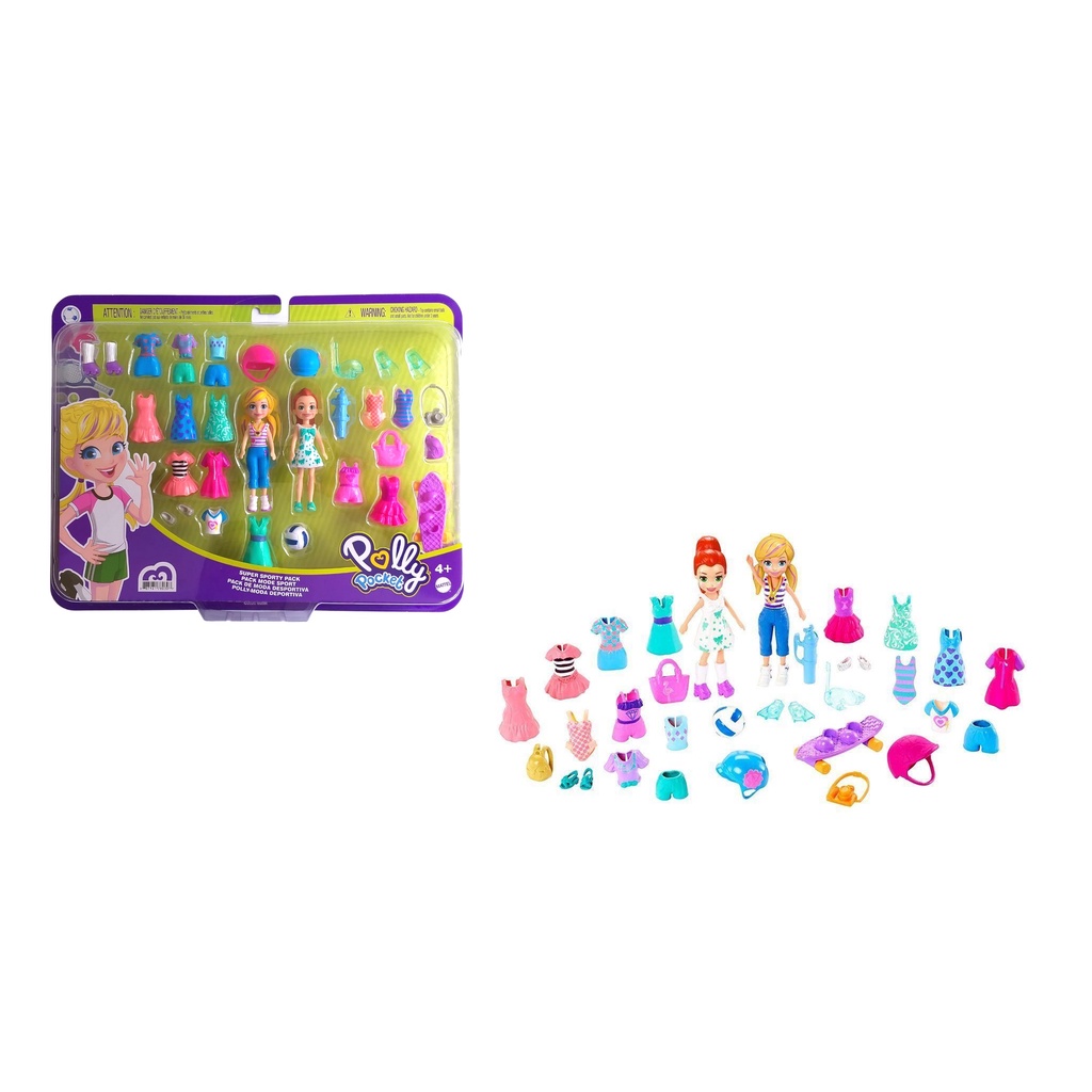 Boneca Polly Pocket Conjunto de Moda - Cores Sortidas - Mattel - Kidverte