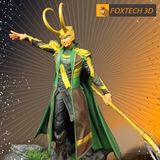 Action Figure do Loki Da Marvel/MCU em Resina UV/ Loki Disney+