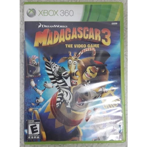 Madagascar 3 o jogo de vídeo (xbox 360) lt + 3.0 (disco para consoles lt +