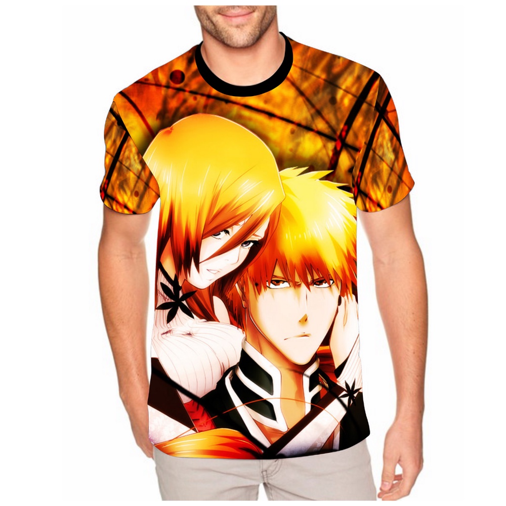 Camiseta Camisa Personalizada Anime Bleach Hd 03_x000D_ - Obsiana