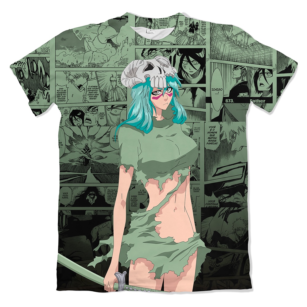 Camisa Anime Bleach - Nel tu Espada