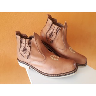 Botinha Country em Couro Mangalarga Marchador Envio Imediato