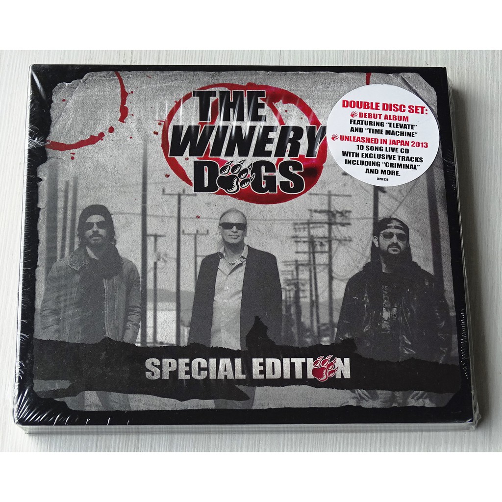 The Winery Dogs - Unleashed in Japan Live DVD - 2013 - Bandwear