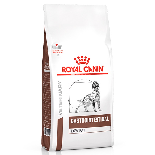 Ração Royal Canin Veterinary Nutrition Gastro Intestinal Low Fat para Cães Adultos - 1,5Kg