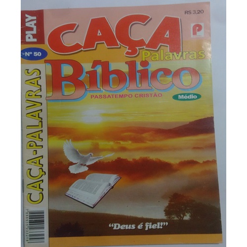 CAÇA PALAVRAS BIBLICO PLAY ED.43 - revistaria nova cultura