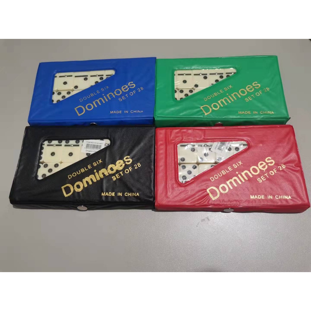 Jogo de Domino profissonal Com Estojo C\28Pcs