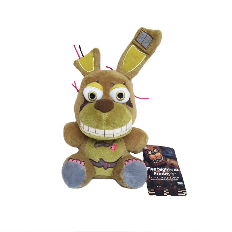 New Arrival 18cm Five Nights At Freddy's 4 FNAF Bonnie Rabbit Plush Toys  Soft Stuffed Animals Toys Doll for Kids Children Gifts