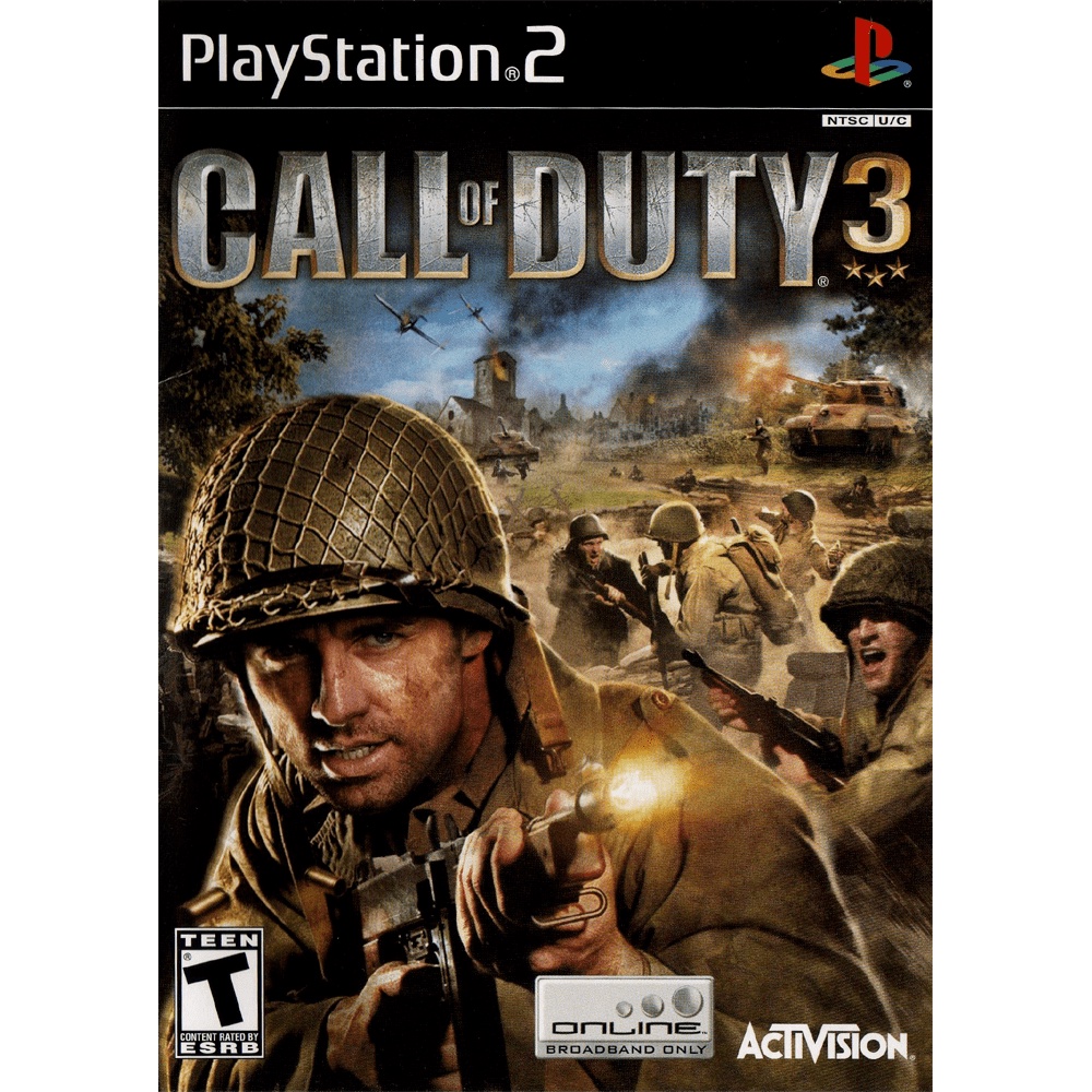 Call of Duty 3 - jogo para PS 2 / Playstation 2