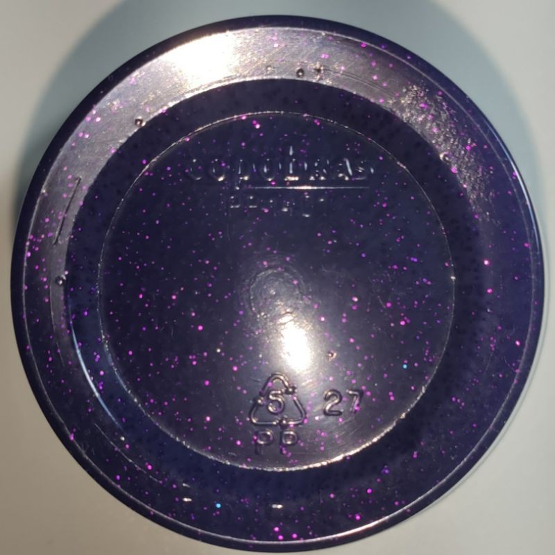 Slime Clear Roxa com Glitter + EXTRAS (CHARMS, BOLINHA DE ISOPOR, BORAX ...