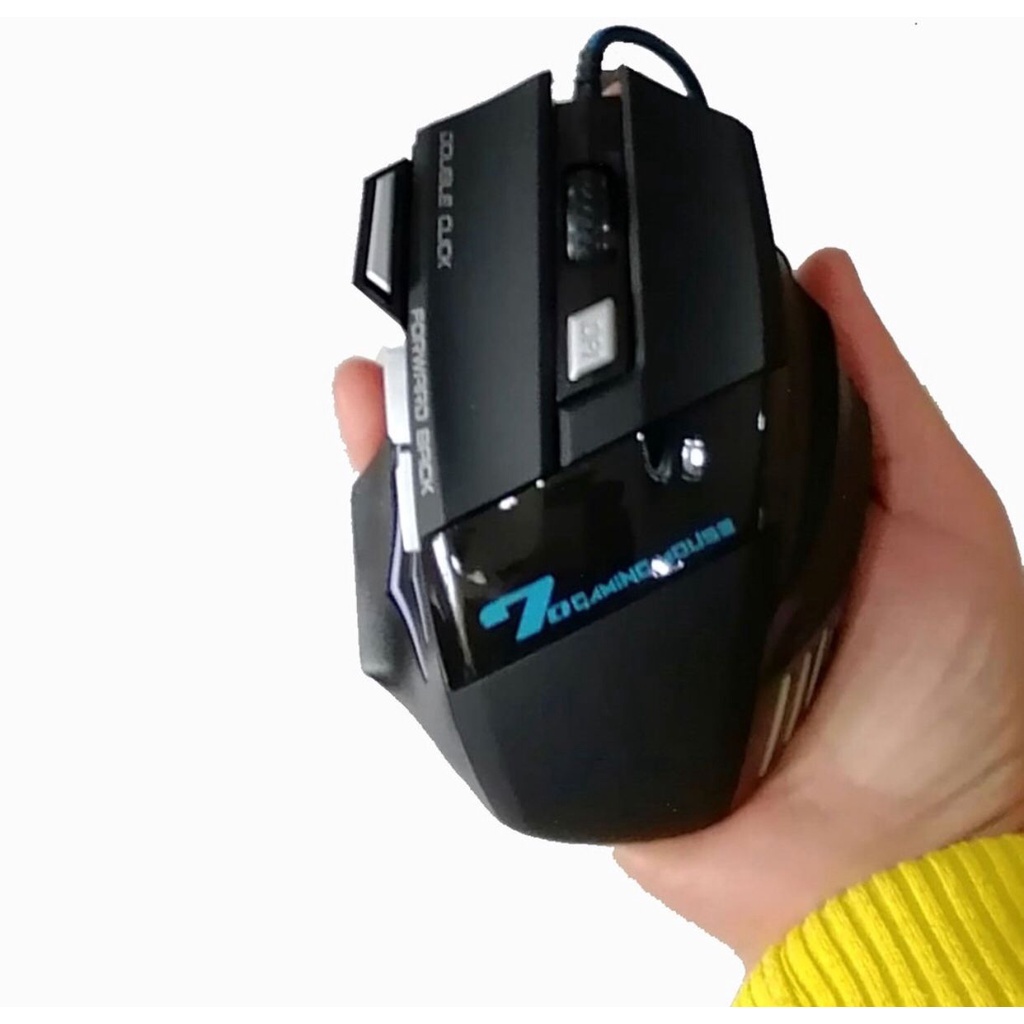 Mouse Gamer X7 Gaming Mouse Led USB | Shopee Brasil