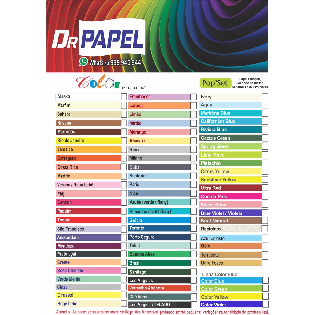 Papel Colorido - 180g - Colorido na Massa - Rosa Claro - 5 folhas - MC Paper