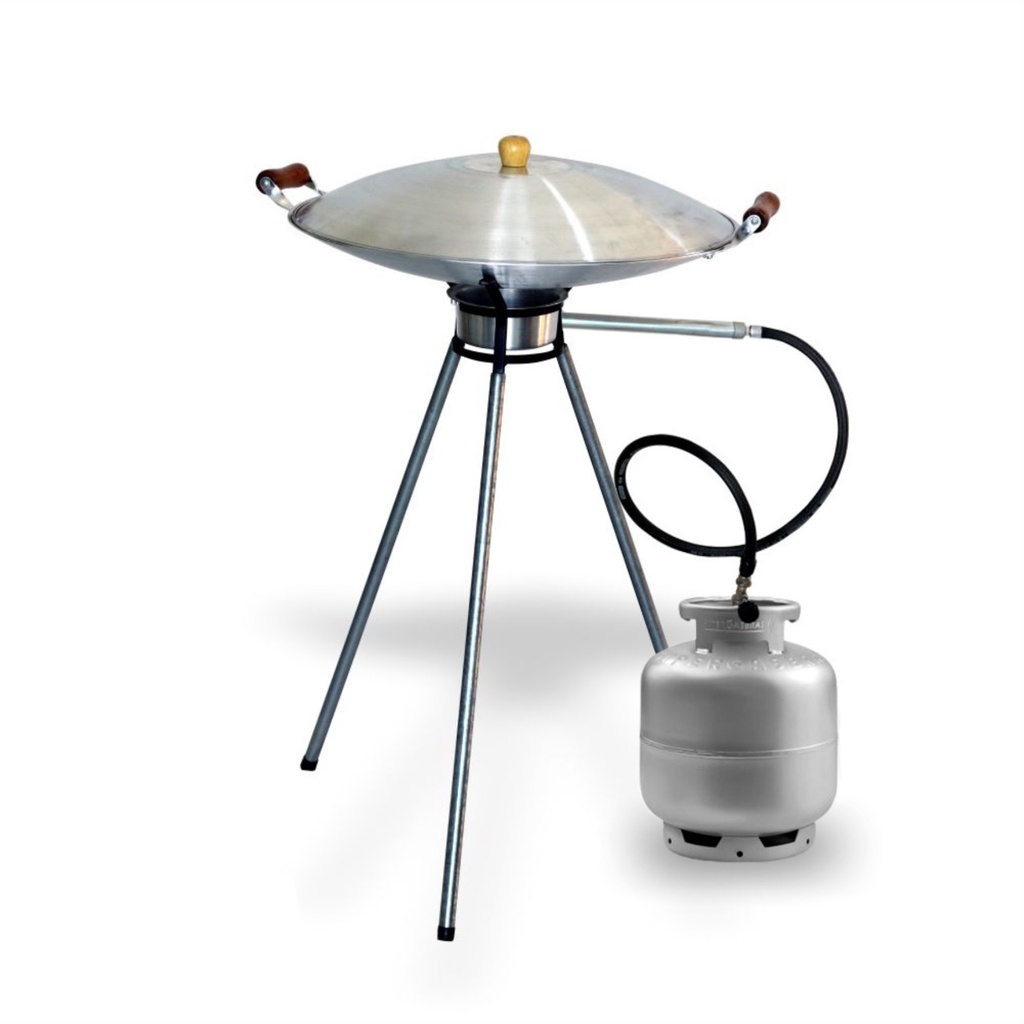 Tacho 50cm Tipo arado feito em aluminio com kit Flex Alcool e Gás