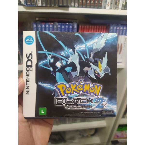 Pokemon Black Version 2 Ds Original Americano USADO Faz a Boa!