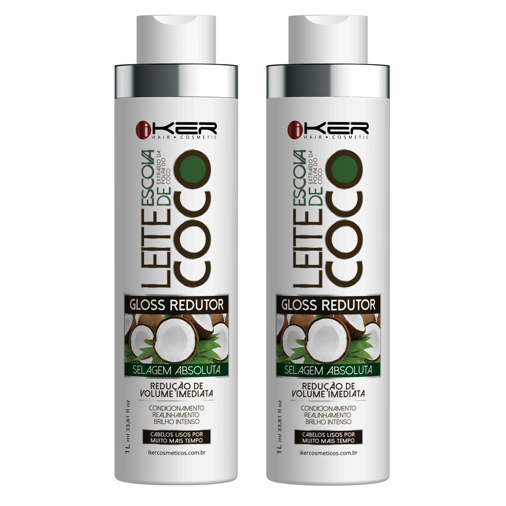 KIT ESCOVA MANTEIGA DE COCO 900ml
