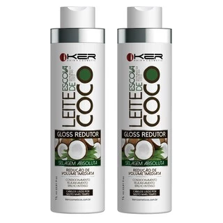 KIT ESCOVA MANTEIGA DE COCO 900ml