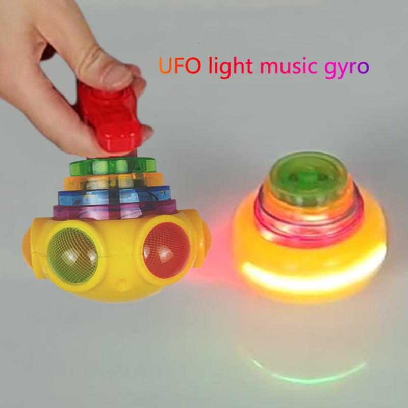 Piscando Brinquedos Giroscópios Musicais Brilhantes,Flash AcenTop