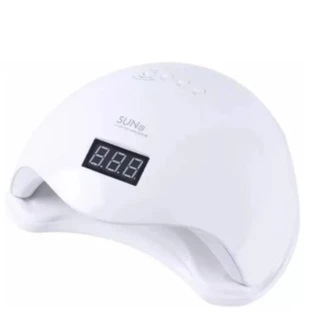 Cabine Led/uv Sun5 Branca Digital 48w Bivolt Sun Unhas Gel Acrígel