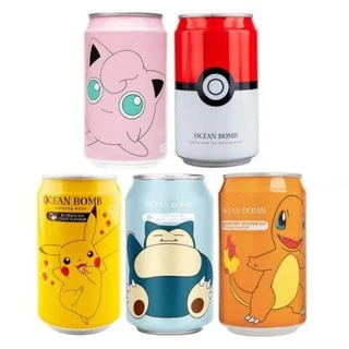 Refrigerante Pokemon Sparkling Soda Ocean Bomb-330ml