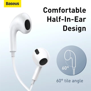 Baseus H17 Encok 3,5mm lateral Intra-Auricular Fone De Ouvido Com Fio