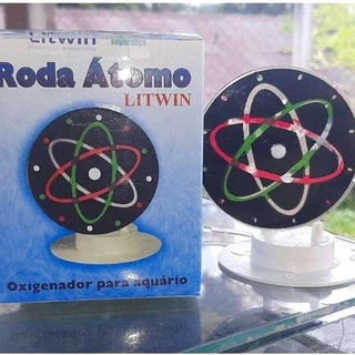 Litwin Enfeite Oxigenador Aquario Roda Atomo