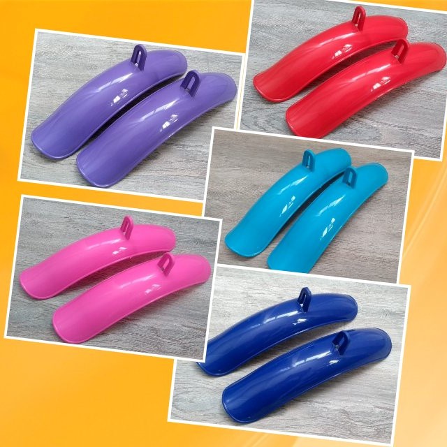 Para-lamas (par) aro 16 Bicicleta infantil Paralamas