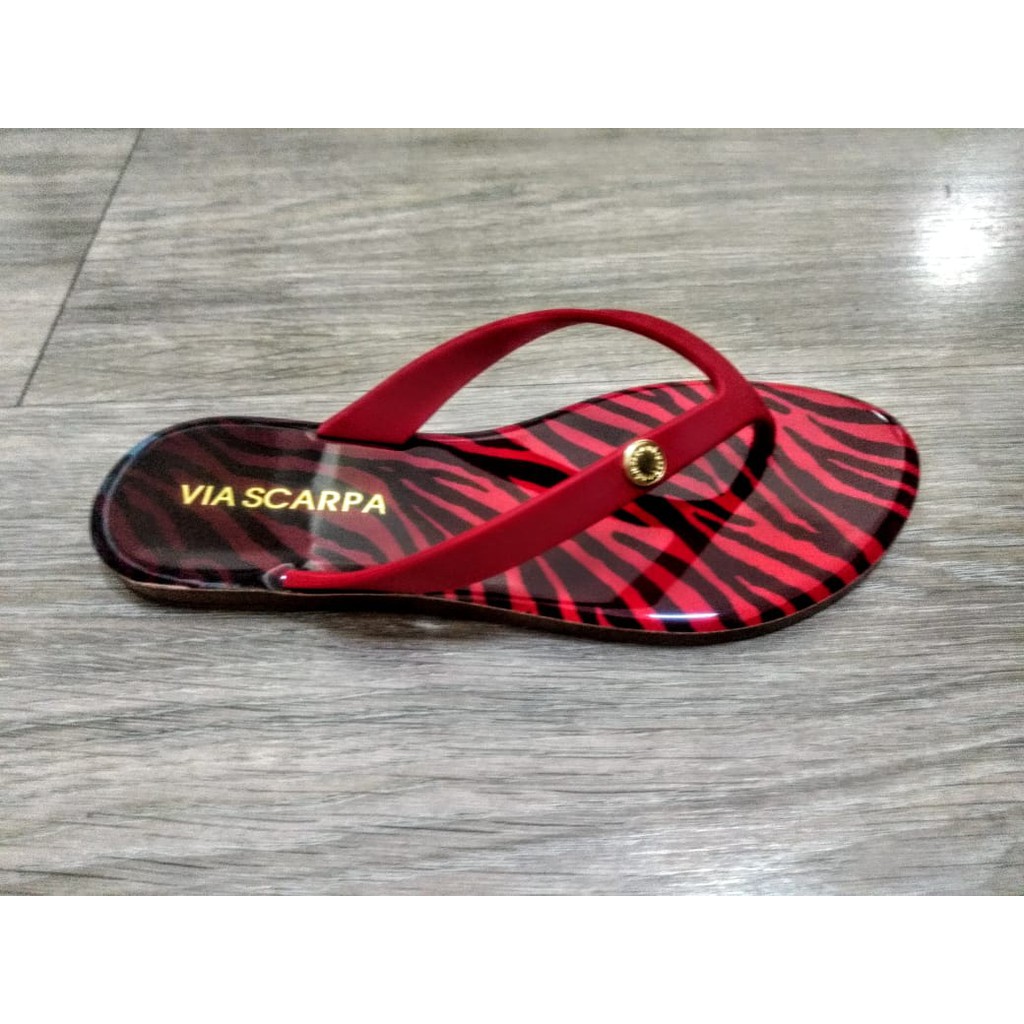 Calçados Sandalia Via Scarpa 2019 Chinelo Via Scarpa Rasteira Dedo