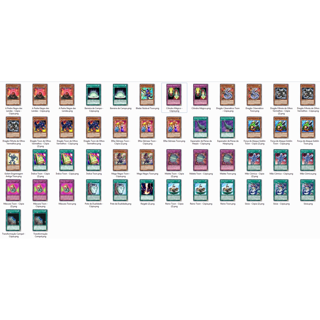 Cartas Yugioh - Deck Toon Mundo da Fantasia 50 cartas ORICA TCG Yu-Gi-Oh -  Desconto no Preo