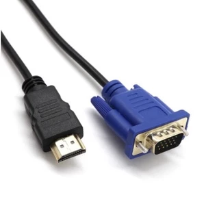 Cabo Adaptador De Vídeo Hdmi Para Vga D-Sub Para Hdtv / Pc / Computador / 1.5m | 1M HDMI to VGA 3453