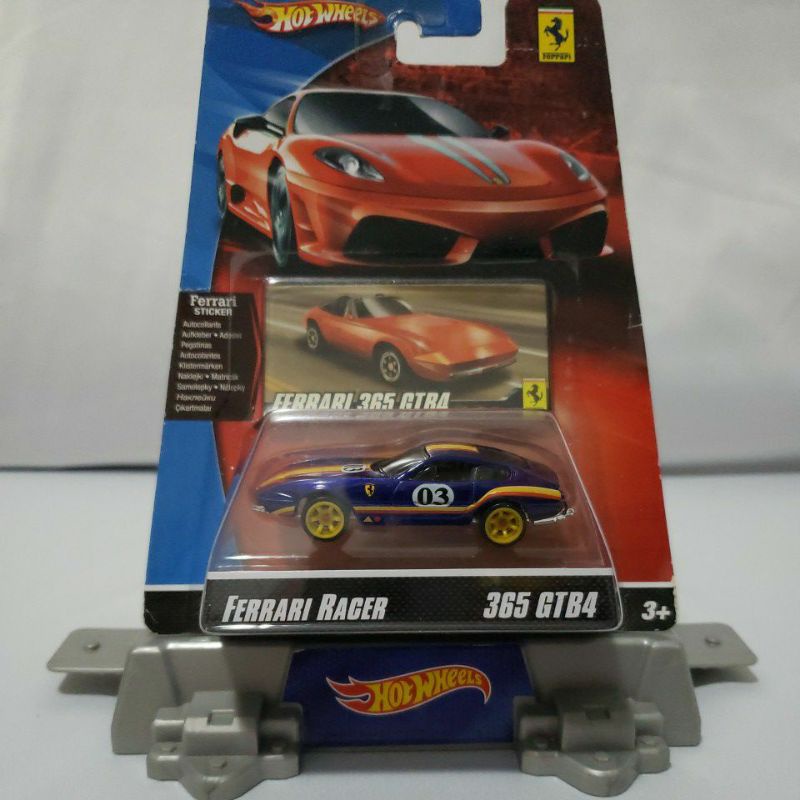 Hot Wheels Ferrari Racer 365 GTB4 - Azul Rara | Shopee Brasil