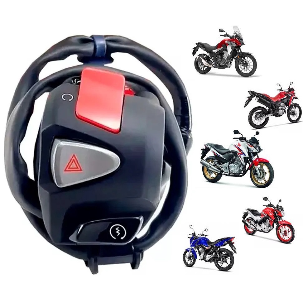 Punho Partida Cb500x Titan 125 150 Xre300 Cb300 Xre190 Nxr Bros 150 160 Universal G76