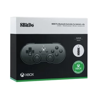 8bitdo Sn30 Pro Controlador Bluetooth Para Android Com Clip Móvel