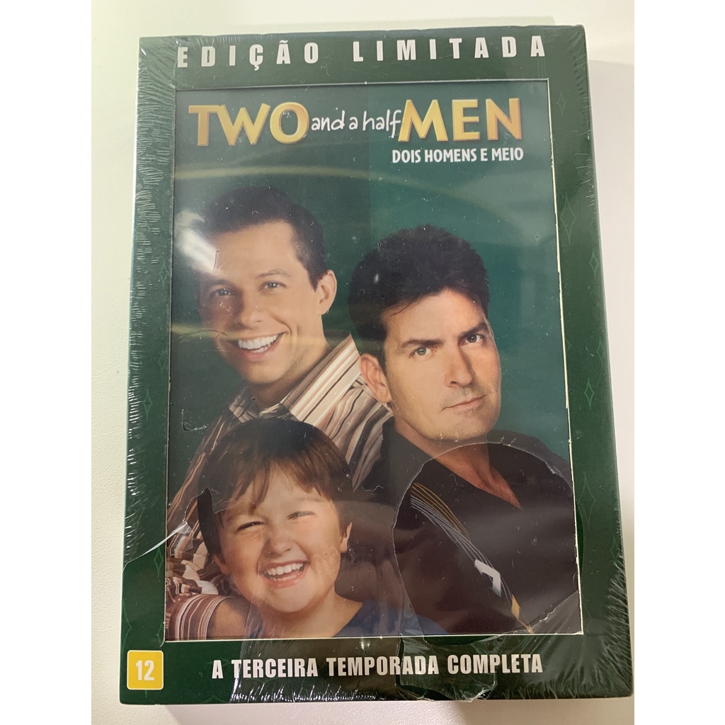 Dvd Two and a Half Men Terceira 3 Temporada Lacrado | Shopee Brasil