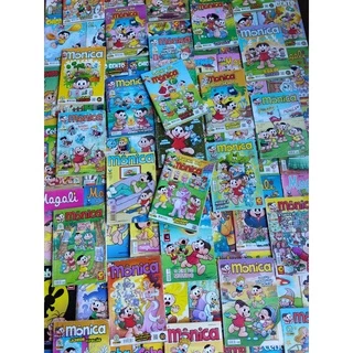 Turma da Mônica - Histórias em Quadrinhos: Gibis, Almanaques (Kits com revistas mistas)