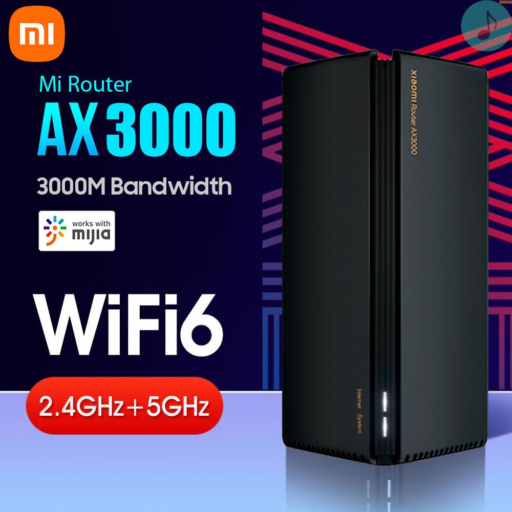 Roteador Xiaomi AX3000 Wifi6 Gigabit 2.4G 5GHz 5Core DualBand