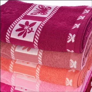 Kit 2 toalhas de banho algodão macia alta absorção