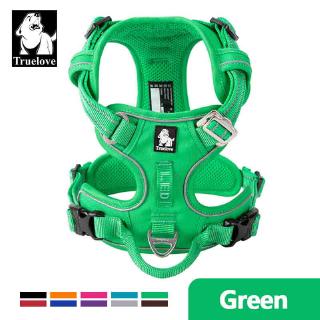 TRUELOVE Front Nylon Dog Harness No Pull Vest Soft Adjustable Reflective  Safety Harness for Dog Small Medium Large Dogs