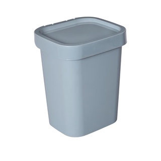 Lixeira de Plástico com Tampa 4,6 L Classic Fosca Azul